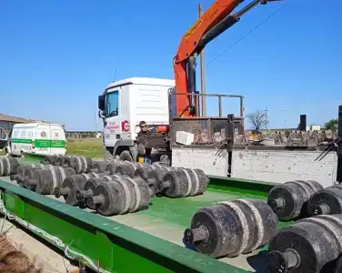 Новые 80 тонные автомобильные весы для Крымских аг...