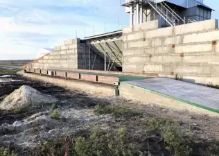 Поставка 80 тонных автомобильных весов для нового...