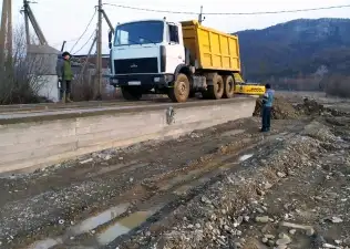 Автомобильны весы и неблагоприятные погодные услов...