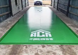 Стационарные автомобильные весы для Воронежского а...