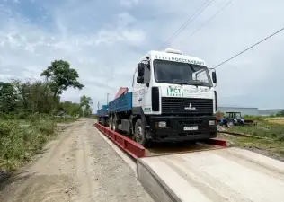 Поставка новых автомобильных весов для Краснодарск...