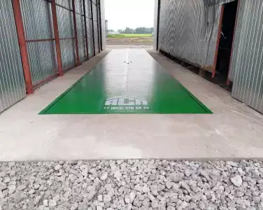 Автомобильные 80 тонные весы в приямке для Тамбовс...