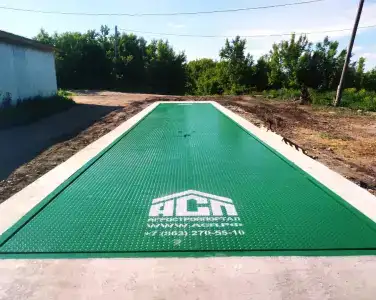 Новые 80 тонные 18 метровые автомобильные весы в А...
