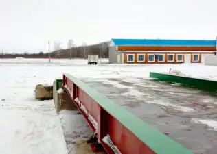 Завершение установки автомобильных весов для КФХ С...