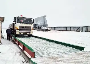 Строительство автомобильных весов для аграрного пр...