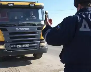 Штраф за нарушение правил движения тяжеловесного и...