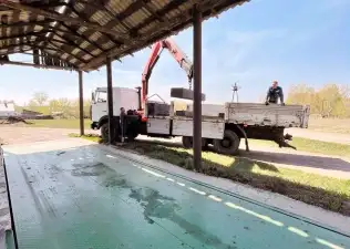Модернизация двух механических автомобильных весов...