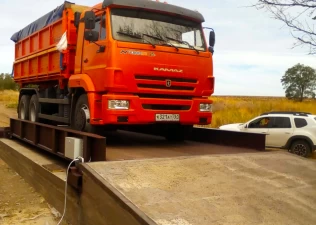 Автомобильные весы «АСП» 6 метров на поверхности
