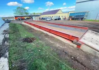 Автомобильные весы «АСП» 22 метра на поверхности