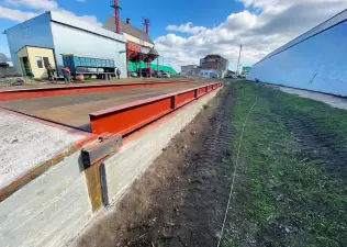 Автомобильные весы «АСП» 22 метра на поверхности